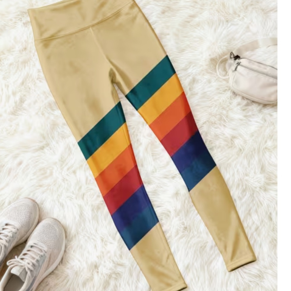 NEW! Boho hi waist Leggings